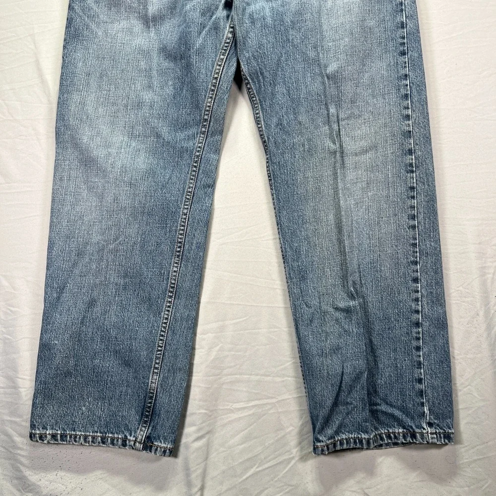 Levis 559 Jeans Men 36x32 (Fits 36x30) Relaxed Straight Leg Denim Dark Wash Pant